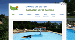 Desktop Screenshot of campingdesbastides.com